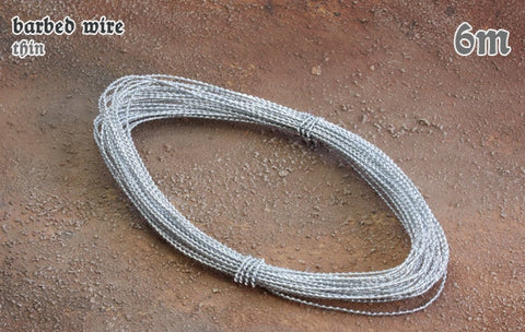 Barbed Wire Stacheldraht - Thin 6m - STUFFHUNTER