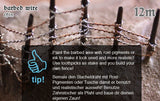 Barbed Wire Stacheldraht - Thin 12m - STUFFHUNTER