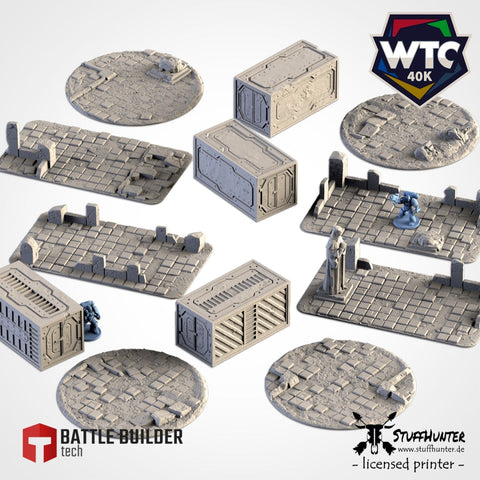 City Ruins Stadt Ruinen Terrain Gelände - Auswahl unbemalt - STUFFHUNTER