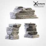 Desert Mountains Terrain Gelände - Auswahl unbemalt - STUFFHUNTER
