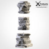 Desert Mountains Terrain Gelände - Auswahl unbemalt - STUFFHUNTER