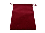 Dice Bag (Large) Wildleder - Burgundy - STUFFHUNTER