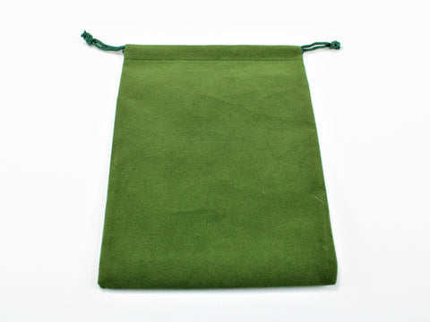 Dice Bag (Large) Wildleder - Green - STUFFHUNTER