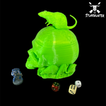Dice Case - Skull with Rats - STUFFHUNTER
