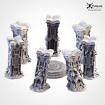 Dwarf Village Ruins Terrain Gelände - Auswahl unbemalt - STUFFHUNTER