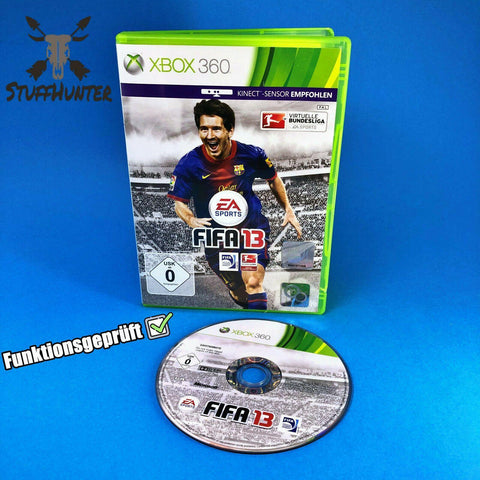 FIFA 13 - Xbox 360 - Geprüft - USK0 * Akzeptabel - STUFFHUNTER