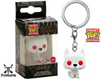 FUNKO POP! Game of Thrones GHOST - Flocked Keychain Schlüsselanhänger - Neu - STUFFHUNTER