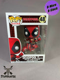 Funko POP! Marvel Deadpool on Scooter # 48 - B-Ware 2nd Life Neu ID123 - STUFFHUNTER