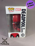 Funko POP! Marvel Deadpool on Scooter # 48 - B-Ware 2nd Life Neu ID123 - STUFFHUNTER
