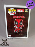 Funko POP! Marvel Deadpool on Scooter # 48 - B-Ware 2nd Life Neu ID123 - STUFFHUNTER
