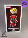 Funko POP! Marvel Deadpool on Scooter # 48 - B-Ware 2nd Life Neu ID123 - STUFFHUNTER