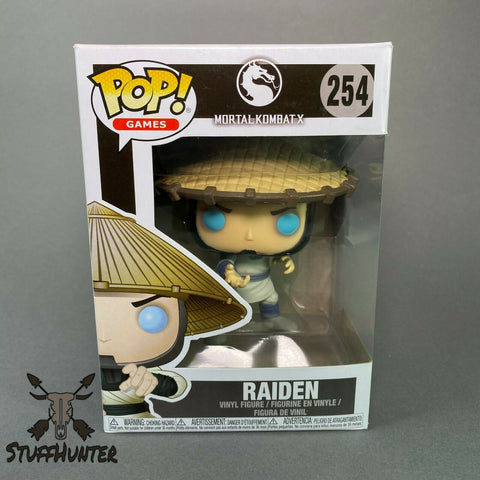 Funko POP! Mortal Kombat X Raiden #254 OVP 2nd Life ID54 - STUFFHUNTER