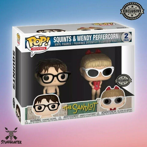 Funko POP! The Sandlot Squints & Wendy Peffercorn 2 Pack - Exclusive – NEU - STUFFHUNTER