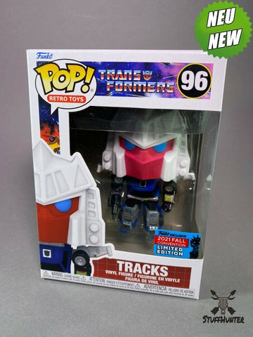 Funko POP! Transformers Tracks # 96 - New York Fall Convention 2021 - Neu - STUFFHUNTER