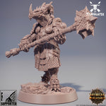 Goshenite Neverguesser Drachen Echsenmenschen - 28-32mm 75mm - STUFFHUNTER