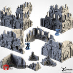 Infected Ruins Terrain Gelände - Auswahl unbemalt - STUFFHUNTER