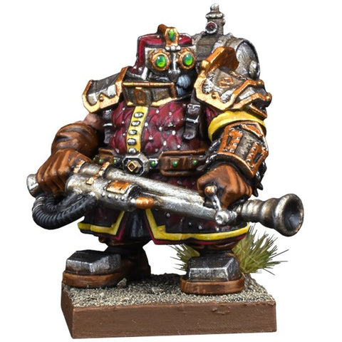 Kings of War Vanguard - Dwarf Flame Priest - STUFFHUNTER