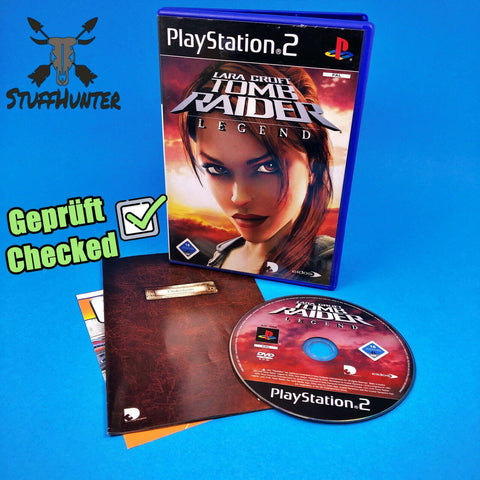 Lara Croft Tomb Raider Legend - PS2 - Geprüft - USK16 * Gut - STUFFHUNTER