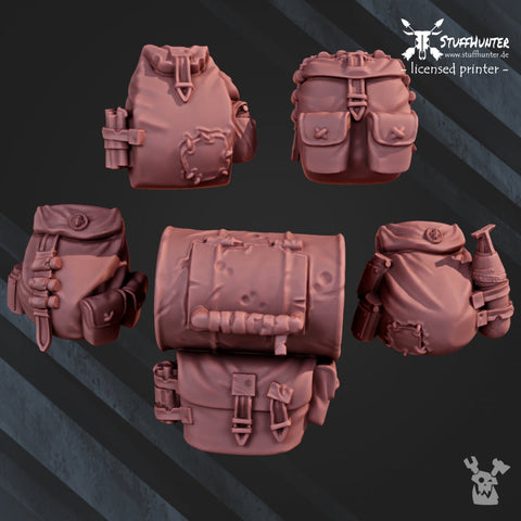 Orks - Backpacks (5) - STUFFHUNTER