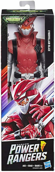 Power Rangers Cyber Cattivo Robo Blaze | Action Figure 15 Cm Con Chiave Morph-X | Giocattolo Beast Morphers