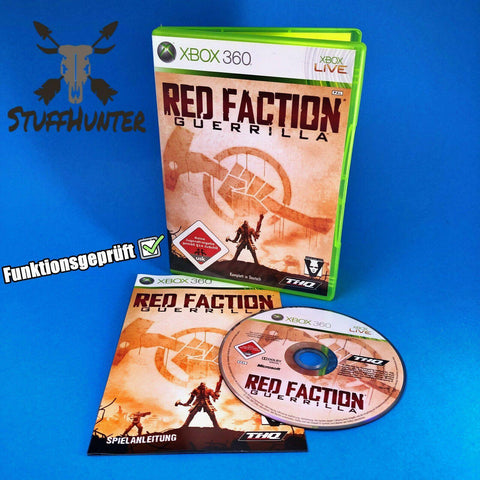 RED FACTION Guerrilla - Xbox 360 - Geprüft - USK18 * Gut - STUFFHUNTER