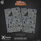 Tabletop Battle Spielmatte Spielfeld Geländestück 90x60cm Dungeon Set - STUFFHUNTER
