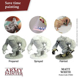 The Army Painter CP3002 - Colour Primer Matt White 400ml - STUFFHUNTER