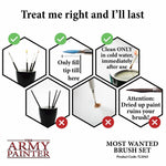 The Army Painter TL5043 - Most Wanted Brush Set - STUFFHUNTER