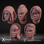 War Sisters - Heads Bits (10) - STUFFHUNTER
