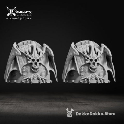Winged Demon - Shoulder Pads Bits (10) - STUFFHUNTER