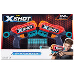 X Shot 2x Kickback Set Zuru mit 24 Pfeilen - STUFFHUNTER